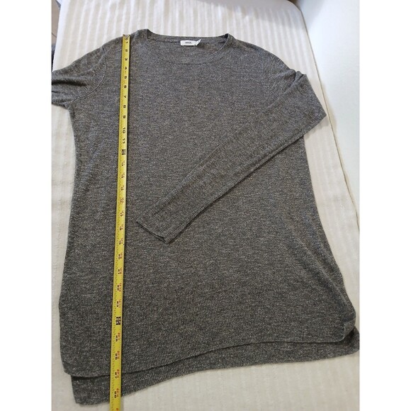 Vince Womens Sweater Gray Soft Linen Rayon Blend Lightweight Pullover Small - Picture 8 of 15